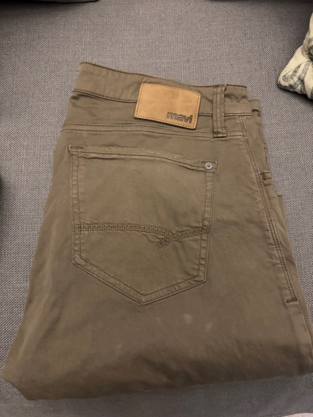 Mavi Men’s Slim Straight Jeans in Brown